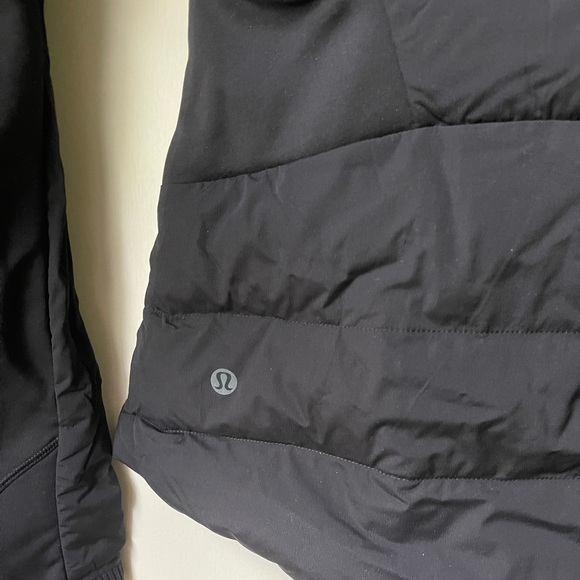 NWT Lululemon down for it all jacket black - Picture 10 of 16